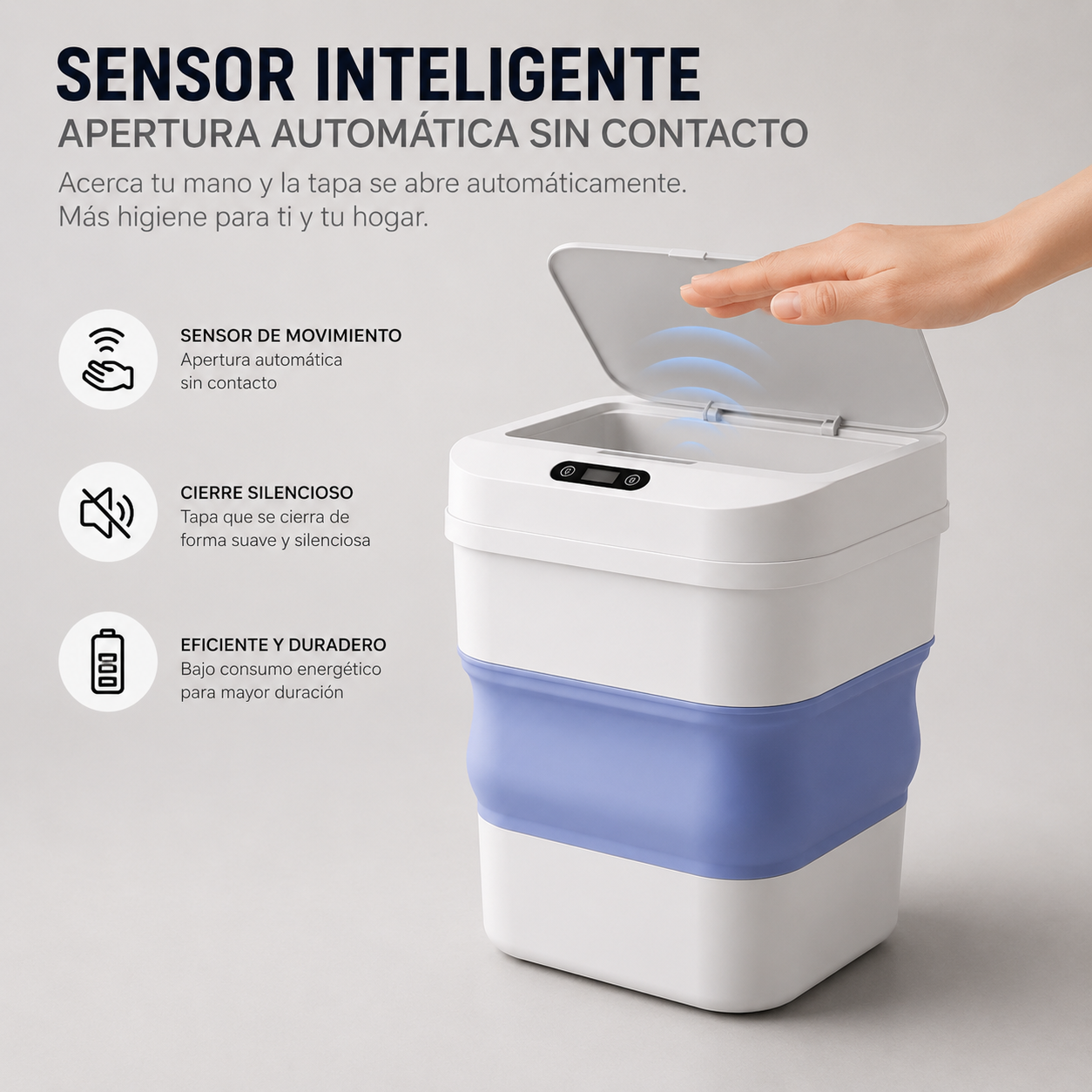 Smart-Bin | Caneca Inteligente con Sensor de Movimiento