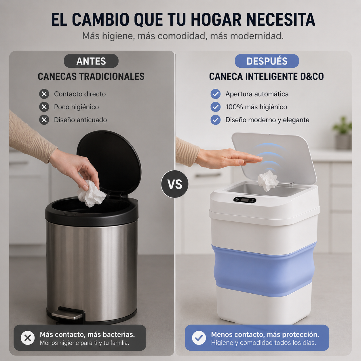 Smart-Bin | Caneca Inteligente con Sensor de Movimiento