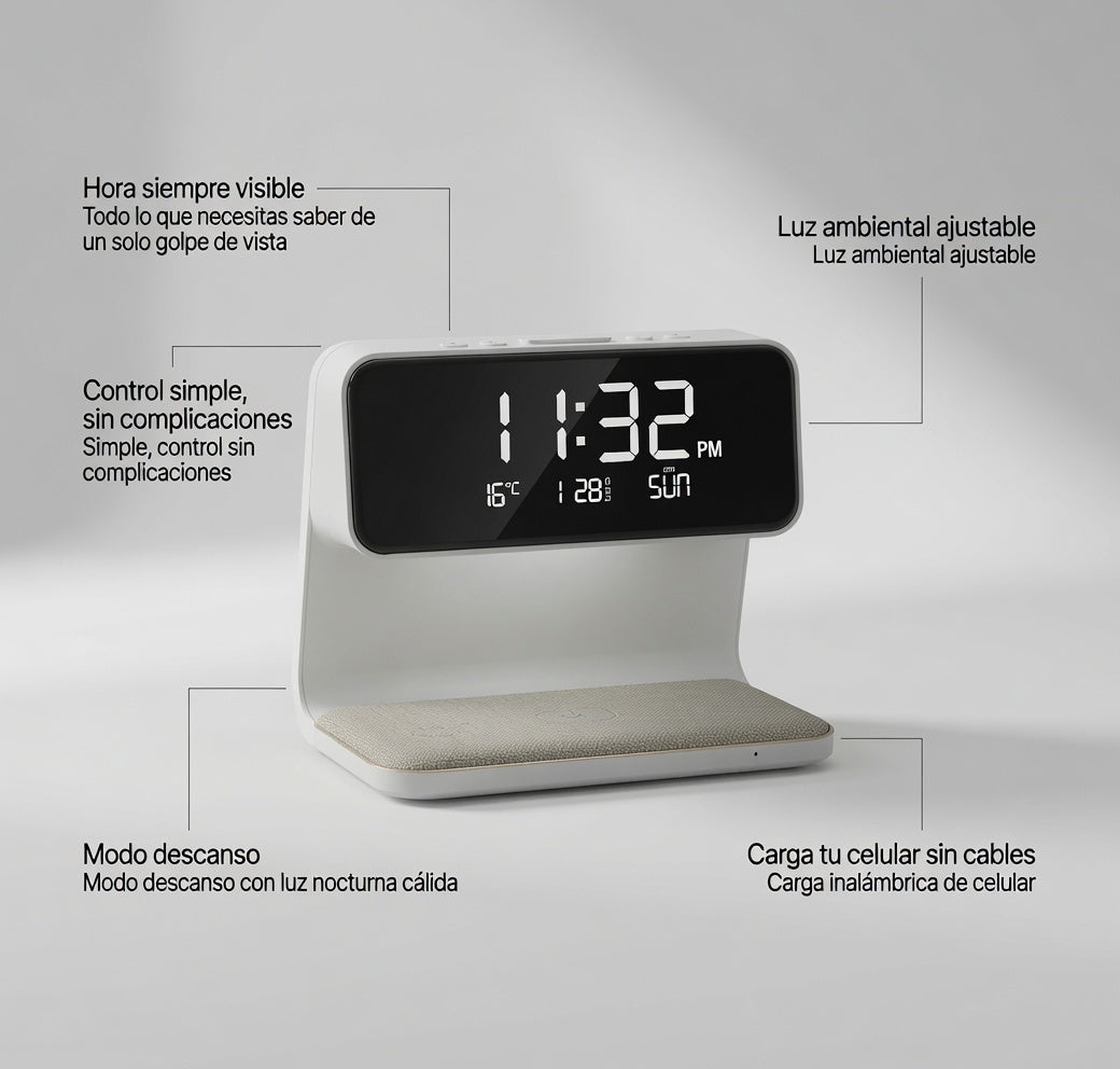 Reloj Mesa Lumia