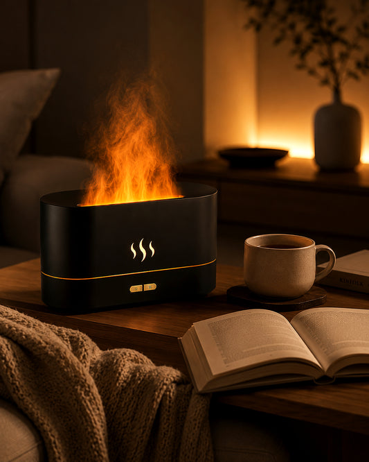 Humidificador Chimenea | Efecto Llama Relajante